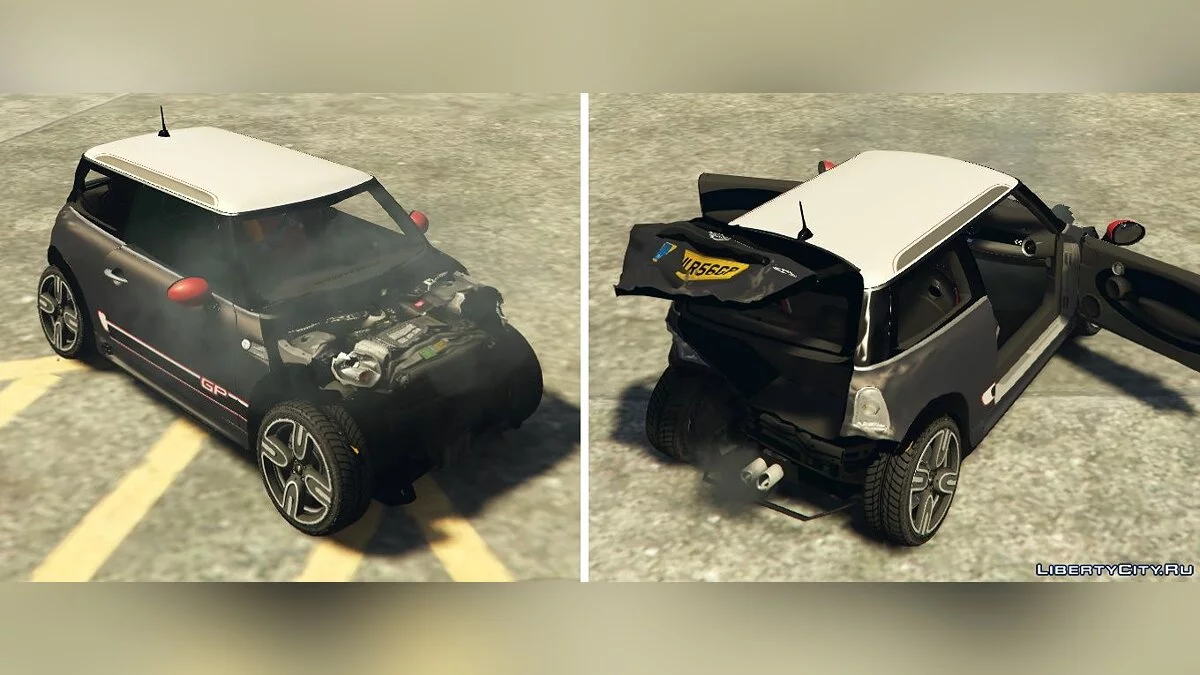 Mini JCW F56/R56 GP (2en1) [Add-On | Tuning | Livery] 1.3 / GTA 5
