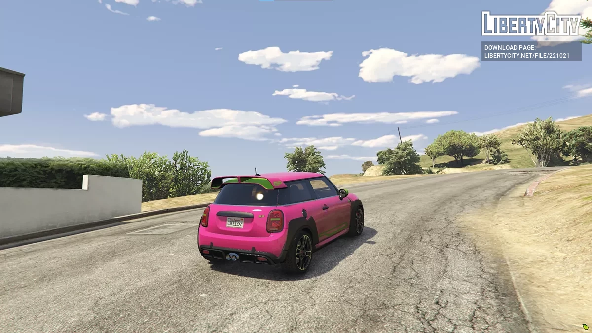 Mini Cooper Colorido / GTA 5
