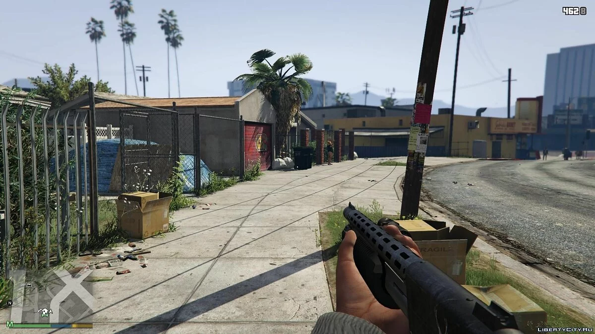Мод кута огляду від першої особи v 1.1 / GTA 5