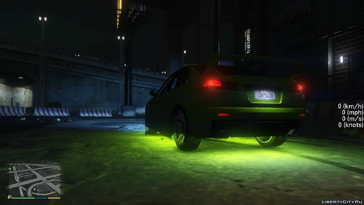 Яскраві автомобільні вогні / GTA 5