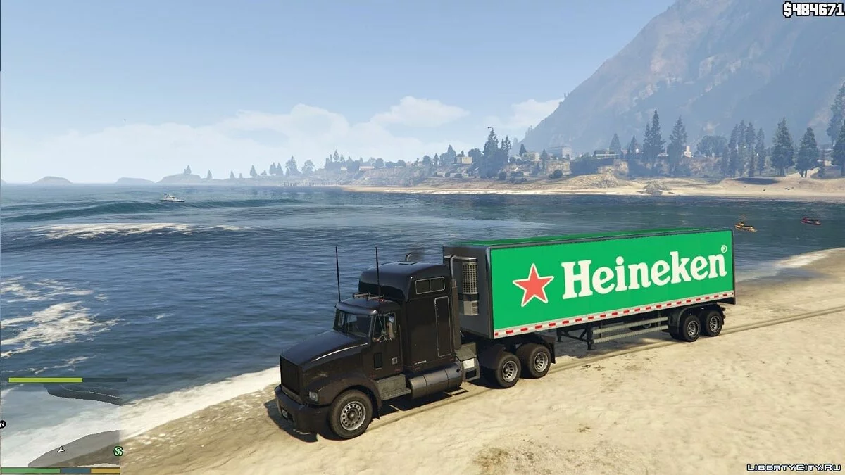 Heineken, Coca Cola та Jack Daniels причепи для вантажівок / GTA 5