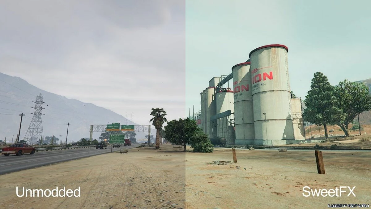 Мод графіки Реалізм v1.0 / GTA 5