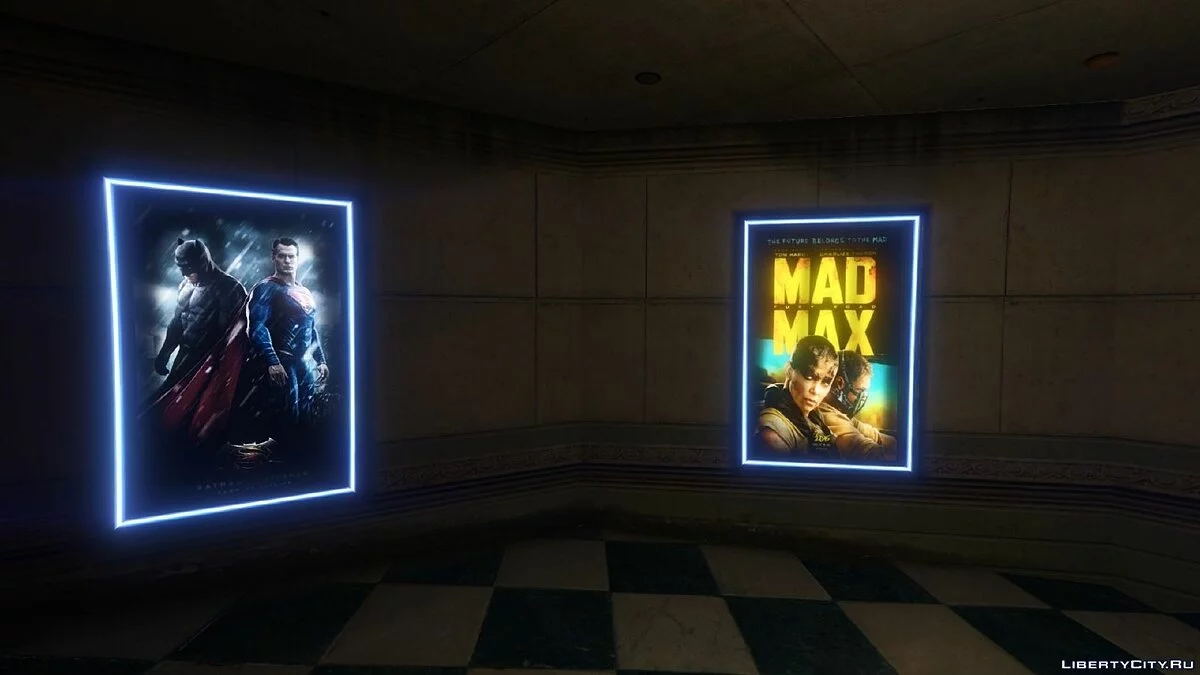 Affiches de Films Réalistes & Panneaux Publicitaires / GTA 5
