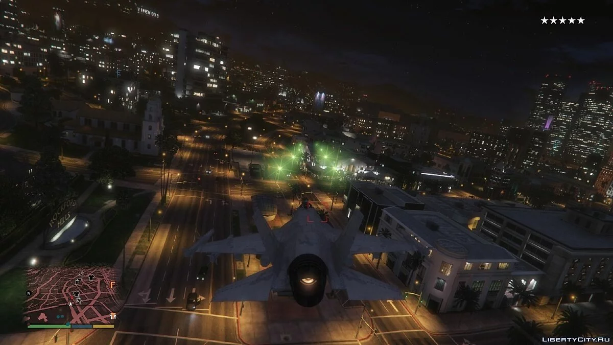 Мод Лазерна Ракета v2 / GTA 5