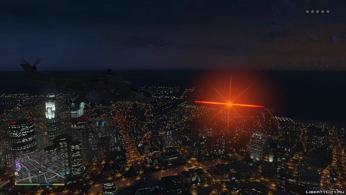 Мод Лазерна Ракета v2 / GTA 5