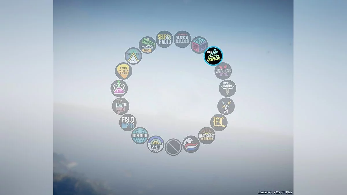 Colorful HUD (Weapons, Radio & Map Blips) 1.0 / GTA 5