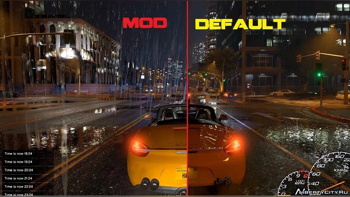 Mod de Lluvia Insana 1.0 / GTA 5
