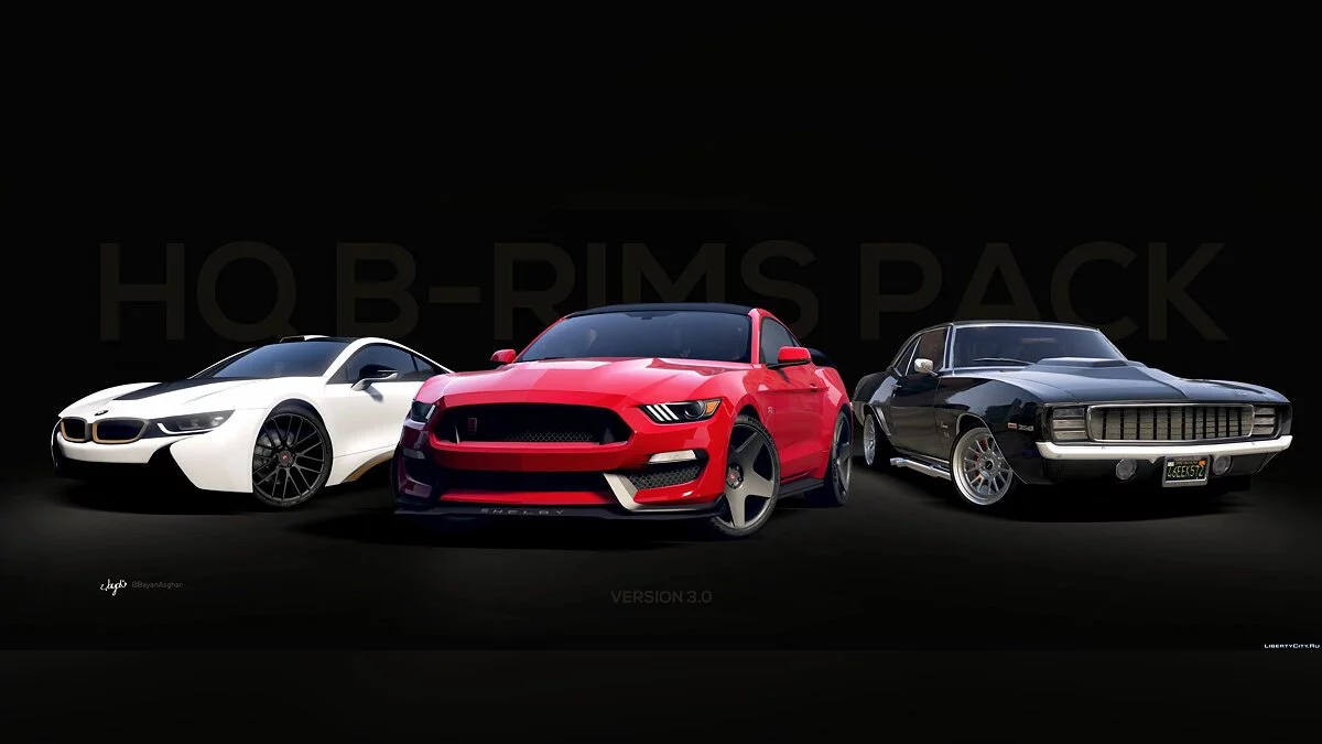 HQ B-Rims Pack 3.0 / GTA 5