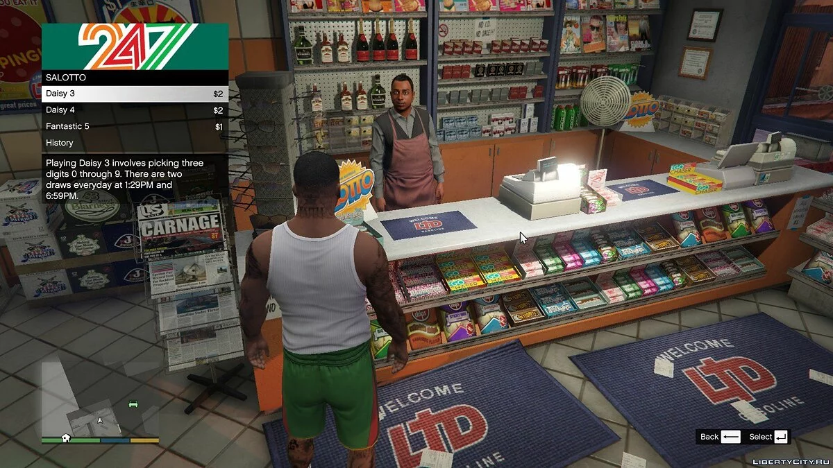 San Andreas Lotto 1.4 / GTA 5