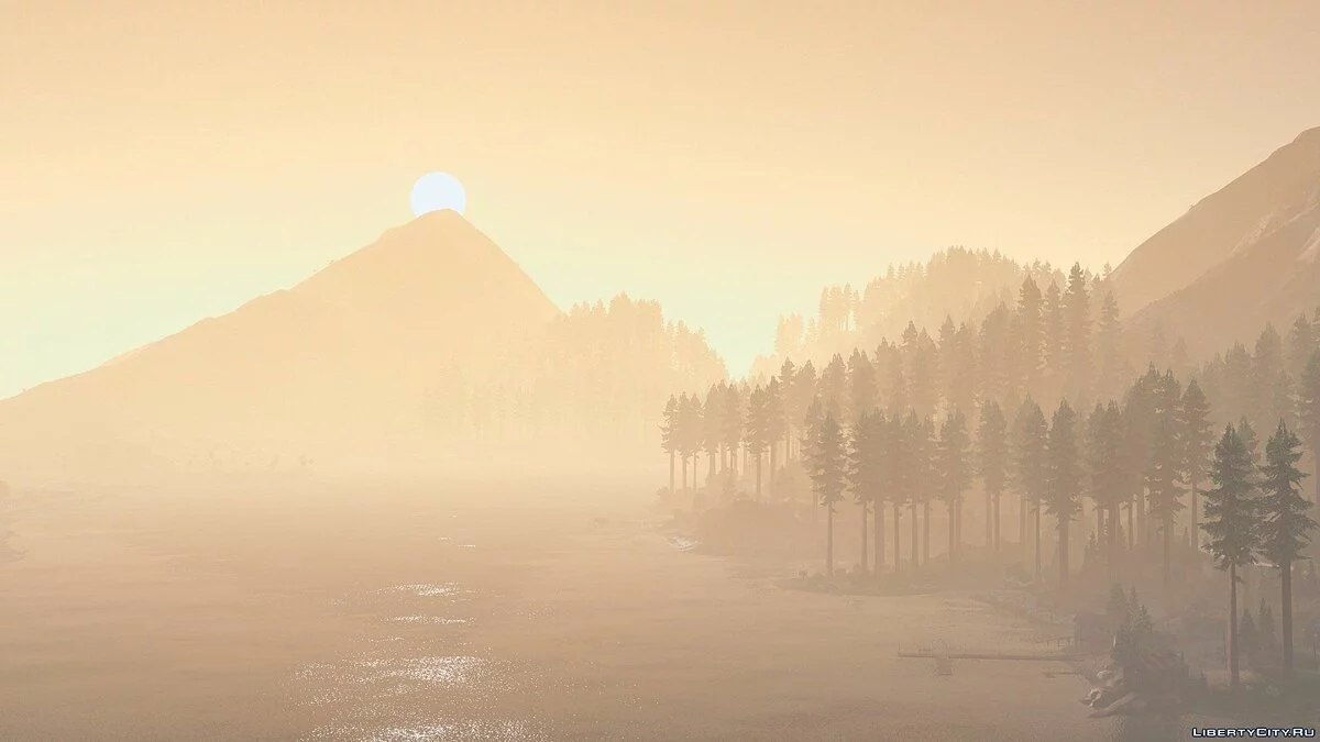 Ліси Чіліада (червоні дерева, кедри + кабіна) [додаток | YMAP] 2.4 / GTA 5