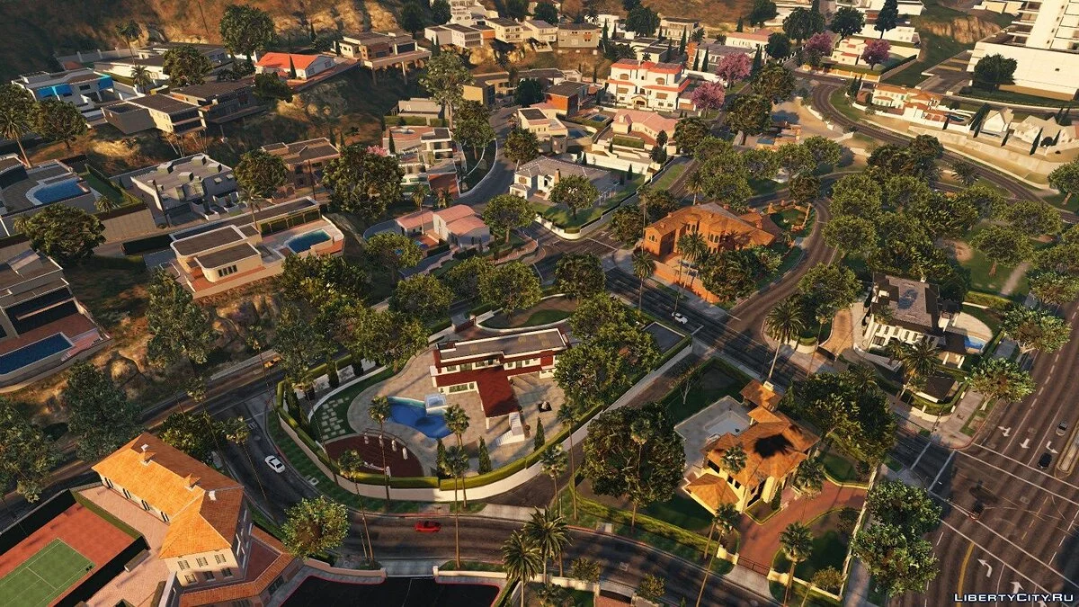 [W.I.P.] Oxide's Rockford Hills & Mirror Park Trees Upgrade - YMAP 1.0 / GTA 5