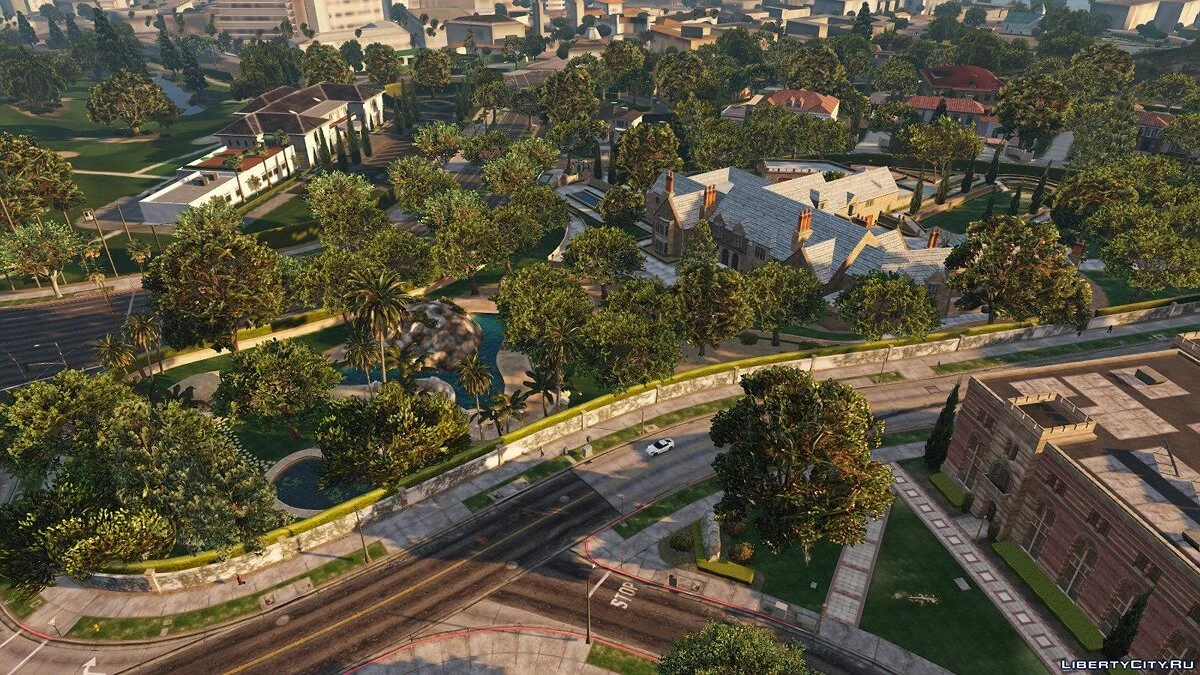 [W.I.P.] Oxide's Rockford Hills & Mirror Park Trees Upgrade - YMAP 1.0 / GTA 5