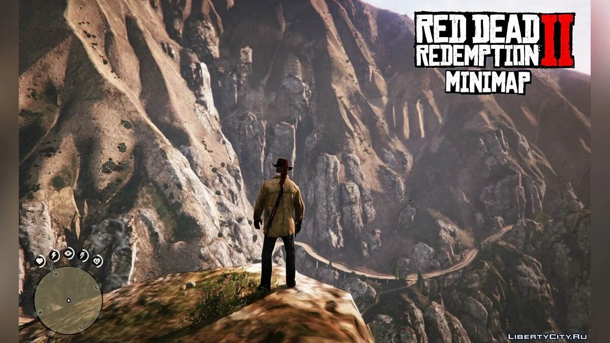 Minimap Red Dead Redemption 2 1.0 - Radar de RDR 2 / GTA 5
