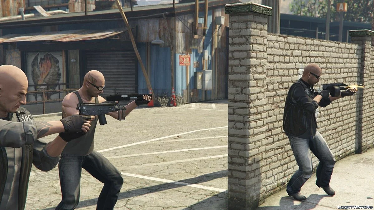 Verbesserte Ausrüstungen 1.5 - Vielfältige Bewaffnung von NPCs / GTA 5