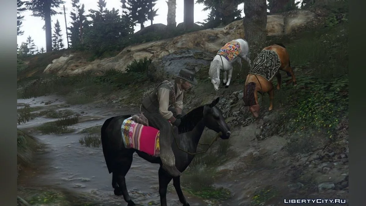 مود الحصان - Horse-Caballo(peruano) لـ GTA-SA / جي تي أي 5