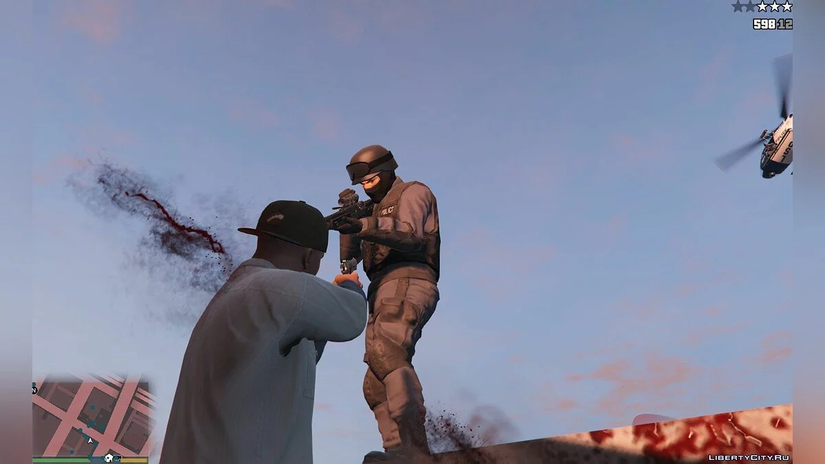 Penembak Jitu di Atap / GTA 5