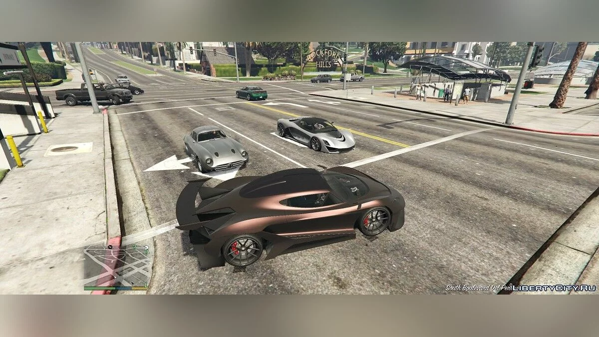 Спавн машин из DLC в трафике / GTA 5