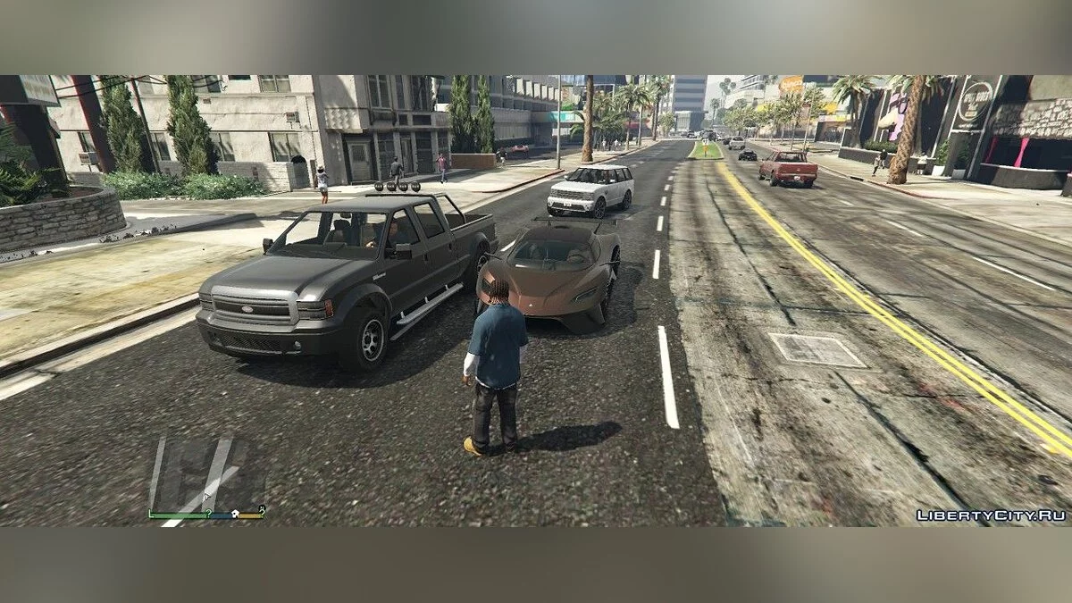 Спавн машин из DLC в трафике / GTA 5