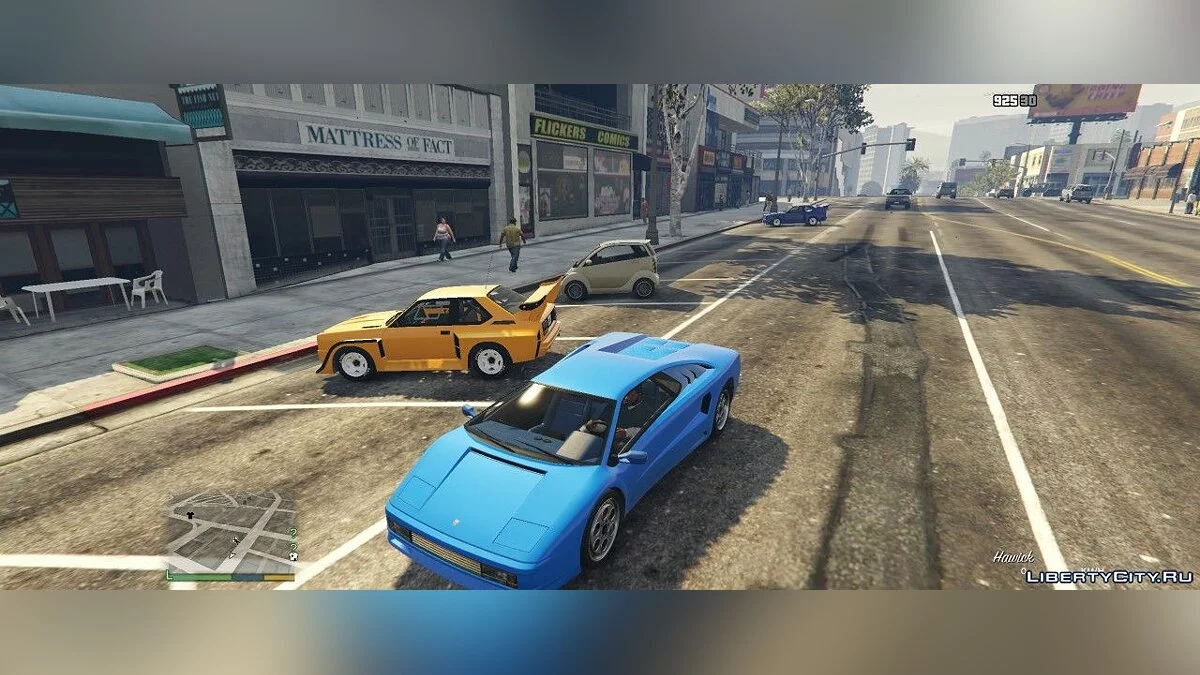 Спавн машин из DLC в трафике / GTA 5