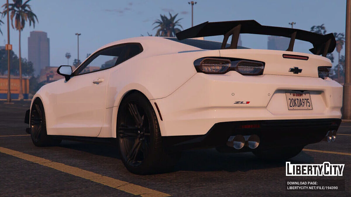 Manipulation de qualité Chevrolet Camaro ZL1 / GTA 5