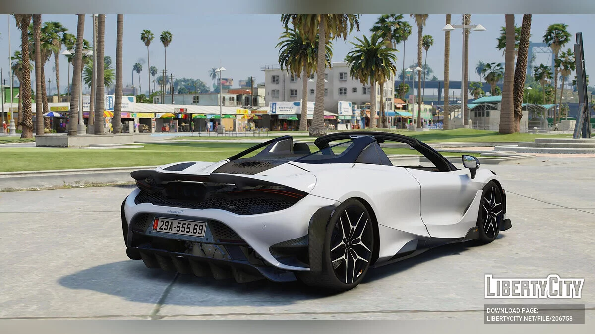 Хороше керування для Mclaren 765lt Spyder 2021 / GTA 5