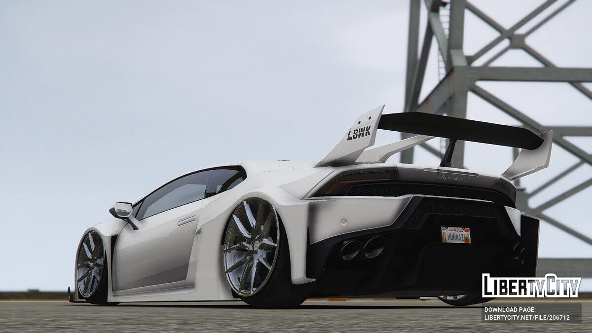 Покращене керування для Lamborghini Huracan / GTA 5