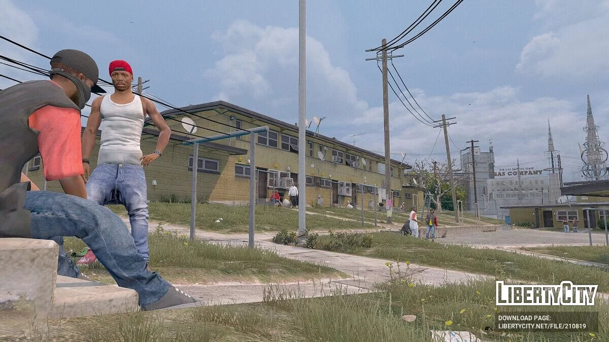 Nickerson Gardens Bloods / GTA 5