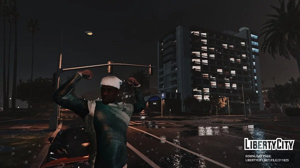 The Nike Project - Roupa atlética para Franklin / GTA 5