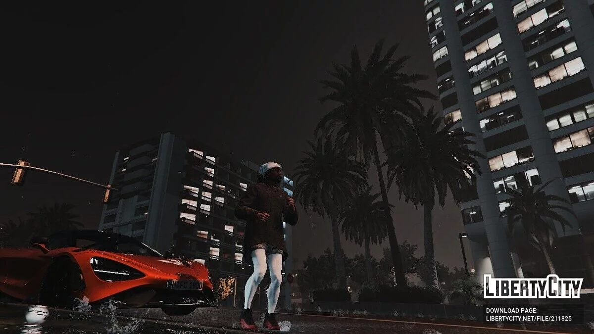 The Nike Project - Roupa atlética para Franklin / GTA 5