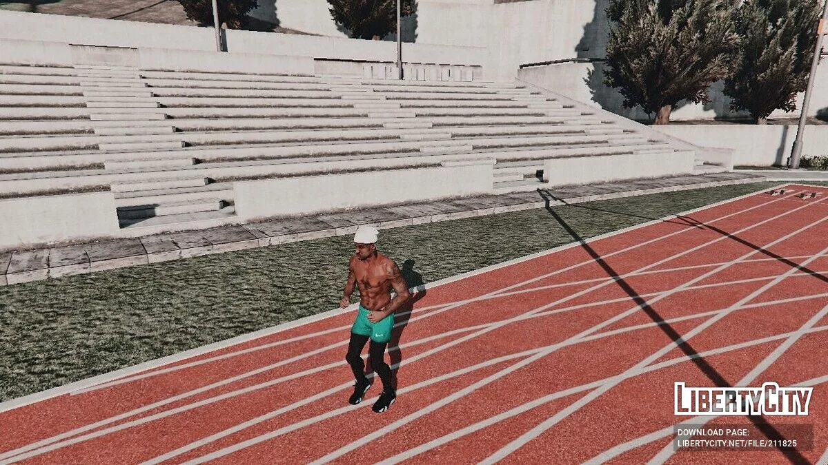 The Nike Project - Roupa atlética para Franklin / GTA 5