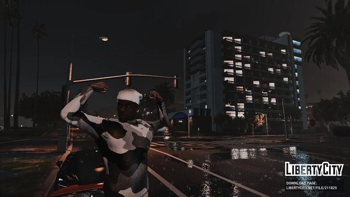 The Nike Project - Roupa atlética para Franklin / GTA 5