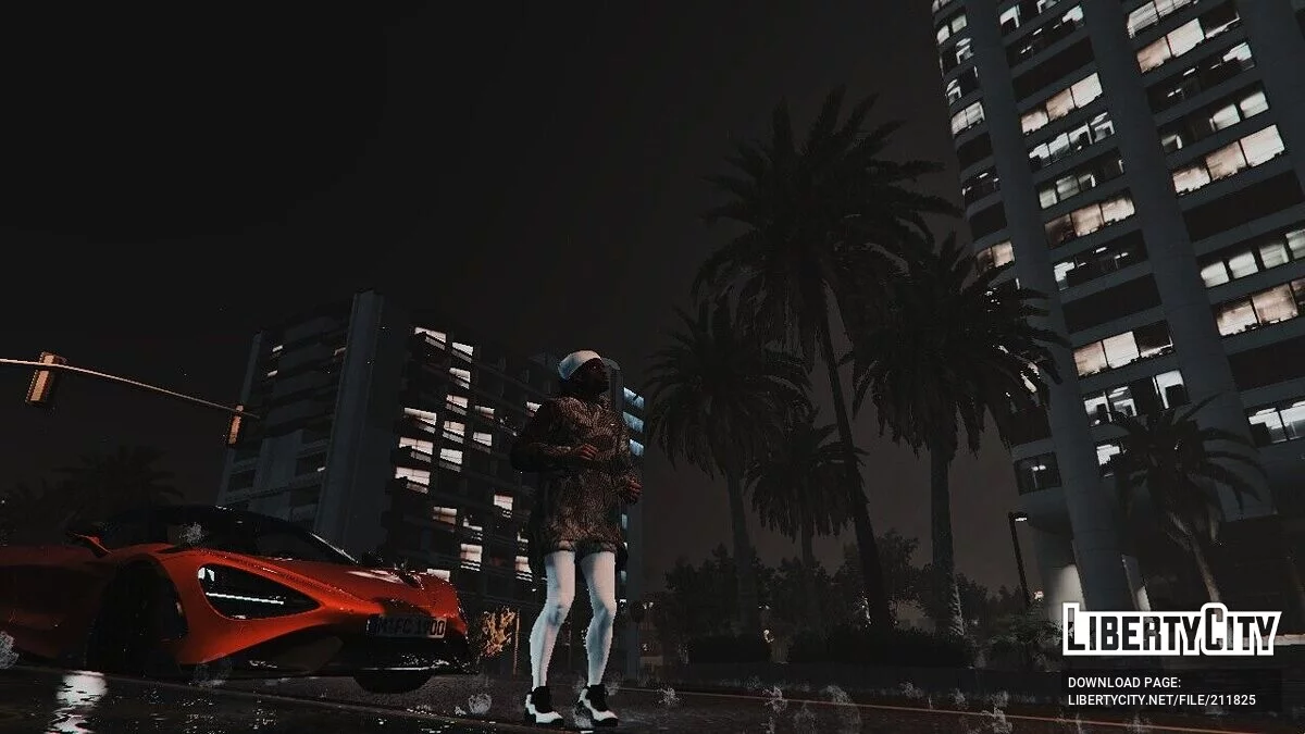 The Nike Project - Roupa atlética para Franklin / GTA 5