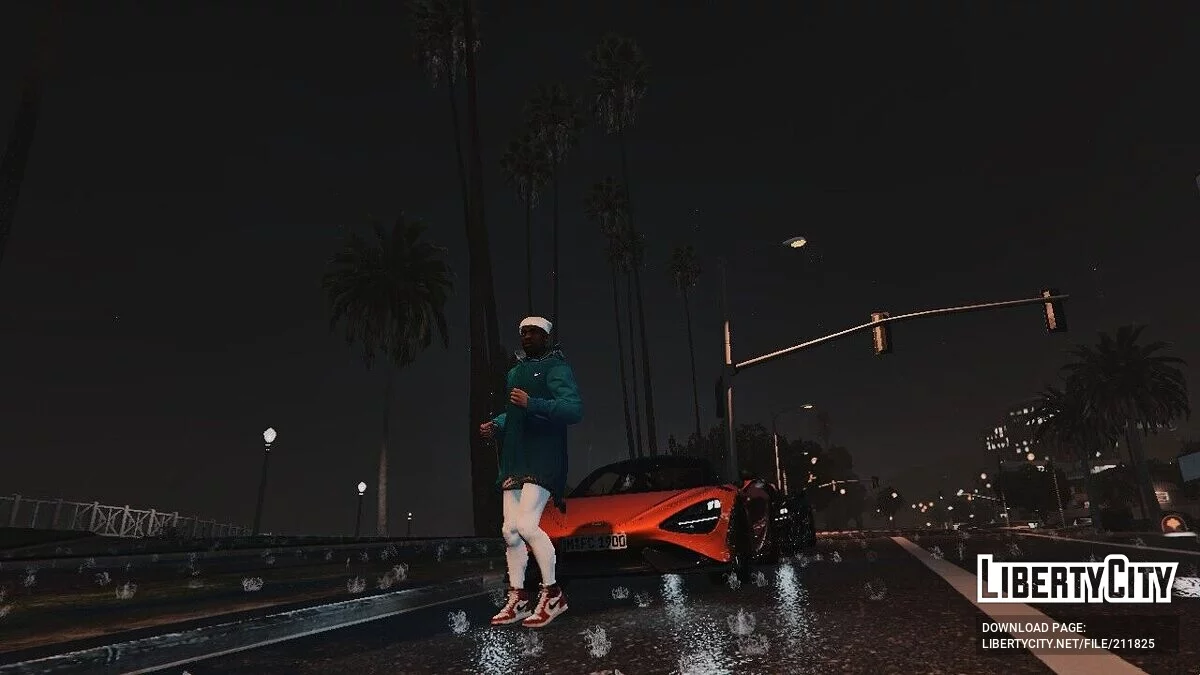 The Nike Project - Roupa atlética para Franklin / GTA 5