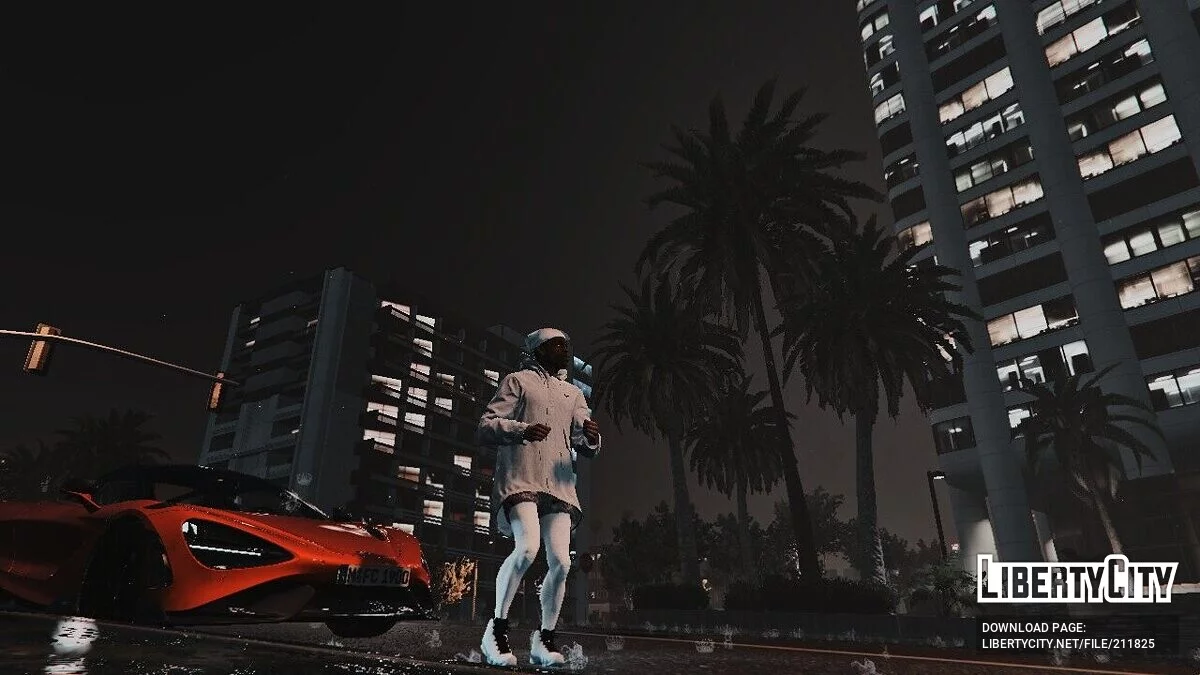 The Nike Project - Roupa atlética para Franklin / GTA 5
