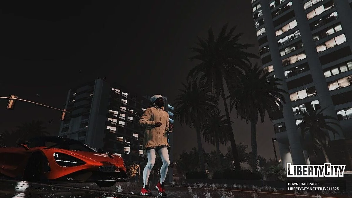 The Nike Project - Roupa atlética para Franklin / GTA 5
