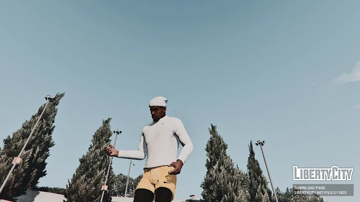 The Nike Project - Roupa atlética para Franklin / GTA 5