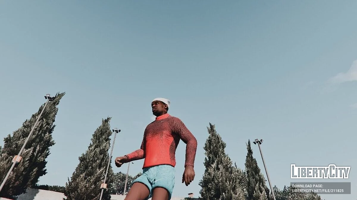 The Nike Project - Roupa atlética para Franklin / GTA 5