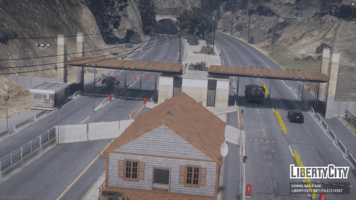 Pos Pemeriksaan Perbatasan / GTA 5