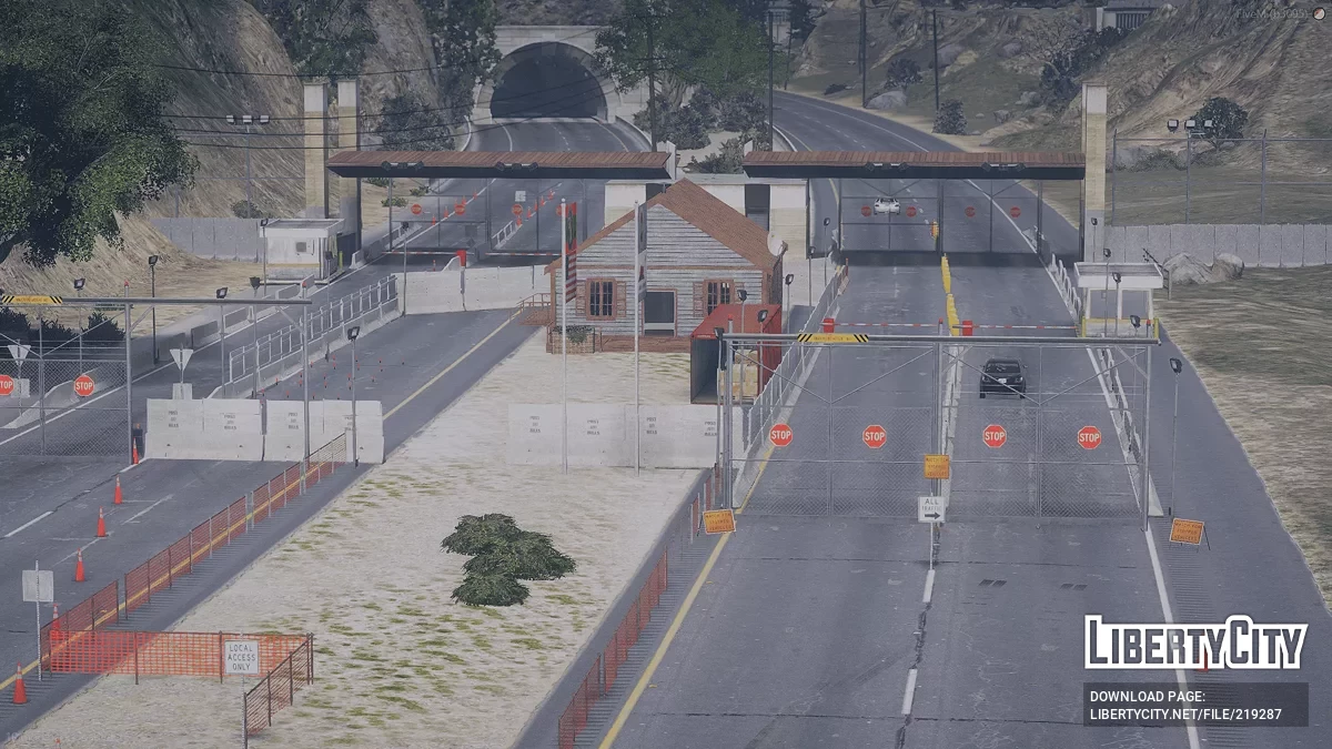 Pos Pemeriksaan Perbatasan / GTA 5