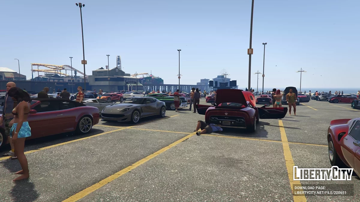 Del Perro Beach Car Meet / GTA 5
