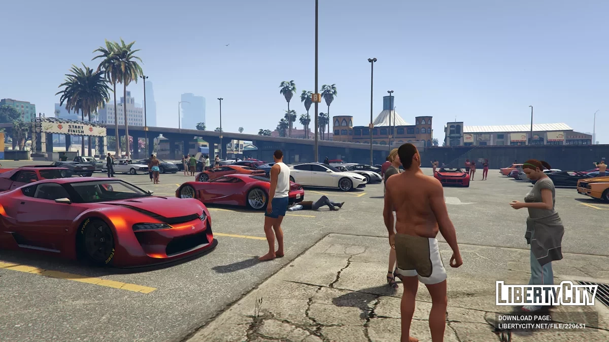 Del Perro Beach Car Meet / GTA 5