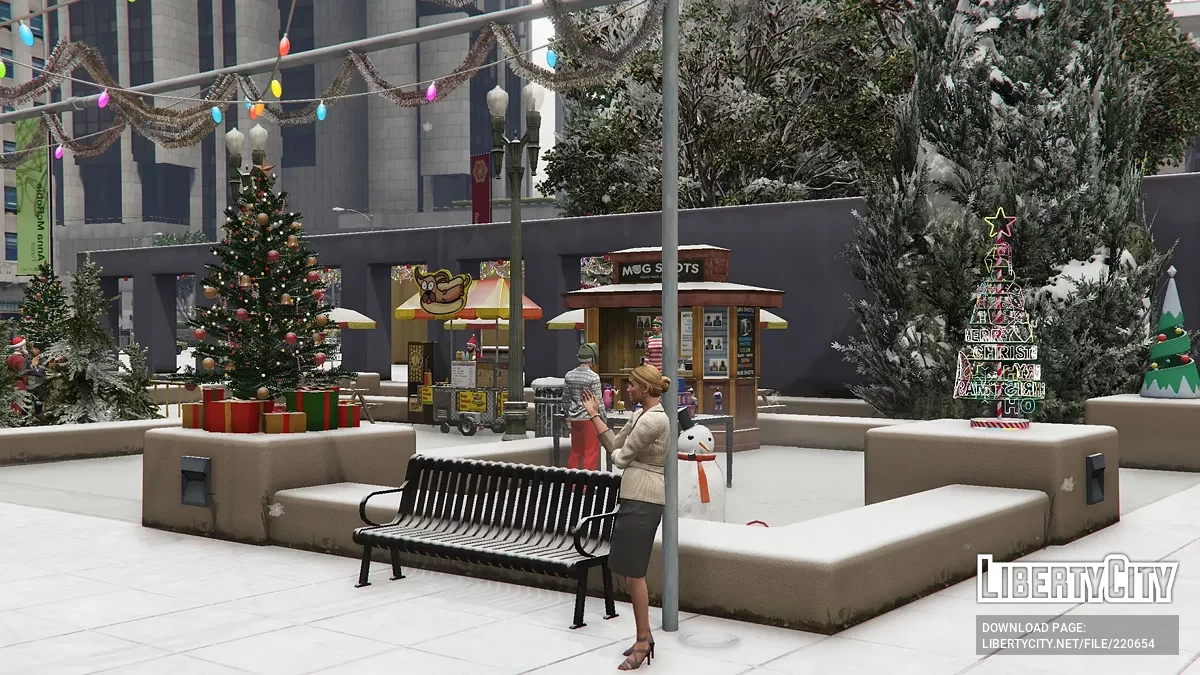 New Year at Union Square / GTA 5