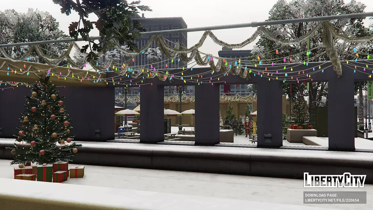 New Year at Union Square / GTA 5