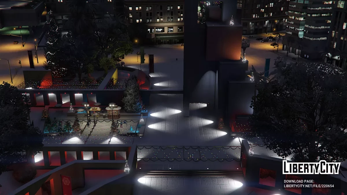 New Year at Union Square / GTA 5