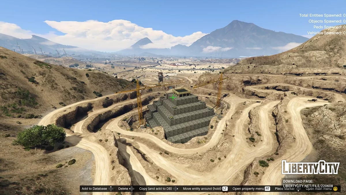 Pyramid in the Quarry / GTA 5