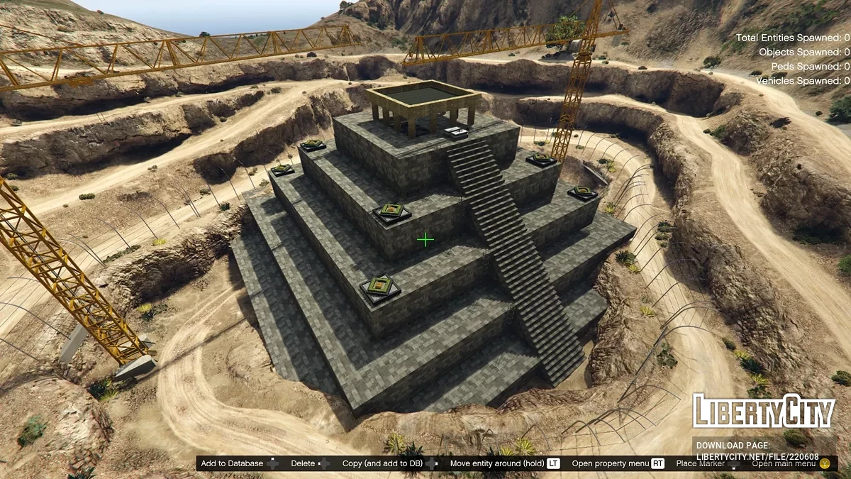 Pyramid in the Quarry / GTA 5