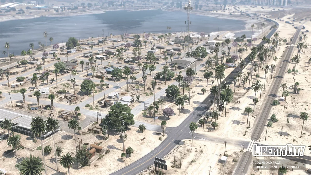 Sandy Shores Vegetation Overhaul / GTA 5