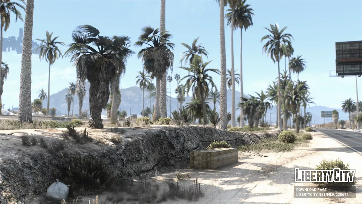 Sandy Shores Vegetation Overhaul / GTA 5