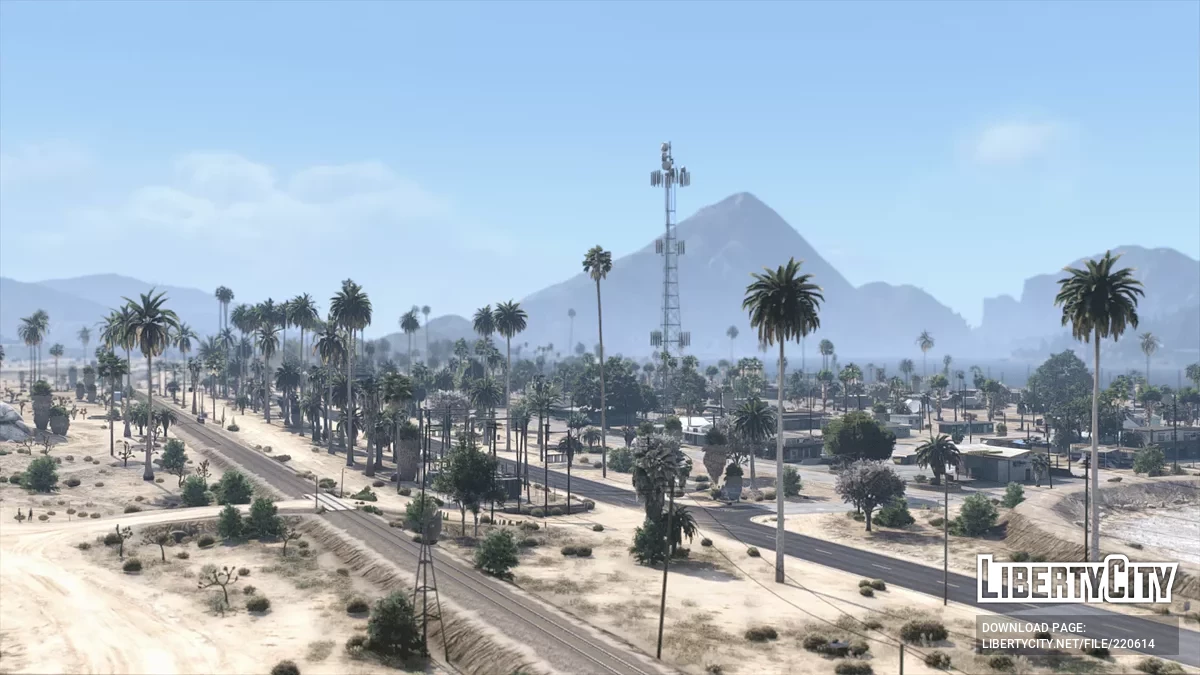 Sandy Shores Vegetation Overhaul / GTA 5
