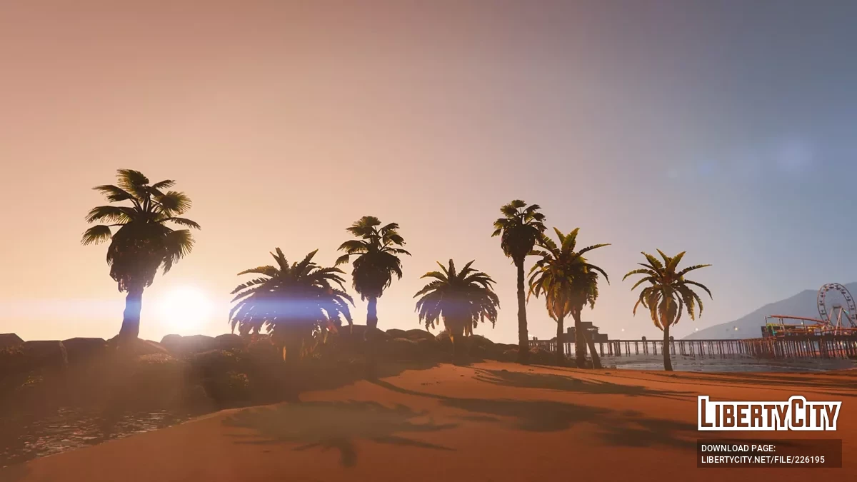 Más Palmas en la Playa / GTA 5